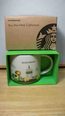 Starbucks ~WISCONSIN ~ 14 oz. Mug - You are Here Collection~with box~Unused - Sold on eBay Nov, 24th 2019 for $16.00