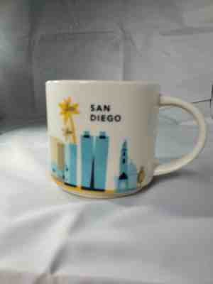 Starbucks 2013 San Diego You Are Here series Series Cup Mug  - Sold on eBay Nov, 24th 2019 for $20.00