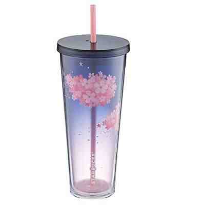 Overseas Starbucks limited Taiwan Sakura cherry blossoms at night my bottle - Sold on eBay Nov, 24th 2019 for $128.40