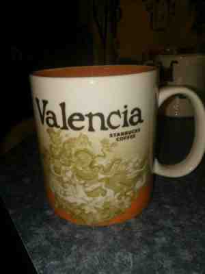 STARBUCKS ~ Valencia ~ Global Icon Mug  ~16 Oz Spain  - Sold on eBay Nov, 24th 2019 for $30.00