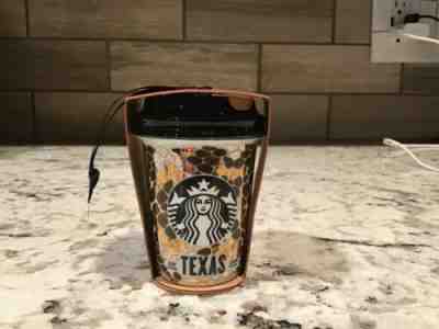 NEW!!!  STARBUCKS TEXAS SNAKESKIN CHRISTMAS ORNAMENT - Sold on eBay Nov, 24th 2019 for $20.00