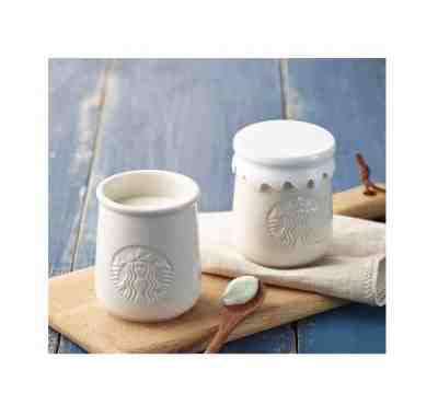 Starbucks Korea 2019 Mini Yogurt Jar 2 Pcs - Sold on eBay Nov, 24th 2019 for $15.00
