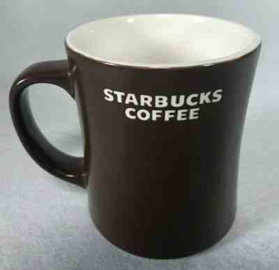 2009 Starbucks Coffee Ceramic Mug • Brown w/ White Moose • 16 oz • Collectable - Sold on eBay Nov, 24th 2019 for $24.97
