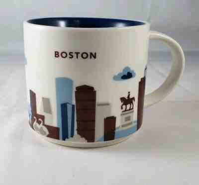 Starbucks Boston Mug 2015 You Are Here Collection 14 Oz. - Sold on eBay Nov, 24th 2019 for $17.99
