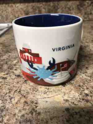Starbucks “YOU ARE HERE COLLECTION” Mug Virginia - Sold on eBay Nov, 24th 2019 for $18.00