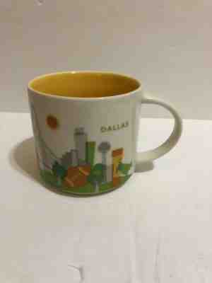 Starbucks 2015 You Are Here Collection Dallas Texas Coffee Cup Mug 14 oz - Sold on eBay Nov, 24th 2019 for $16.99