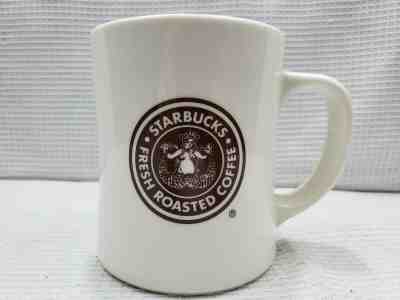 STARBUCKS 2008 ORIGINAL BROWN LOGO SPLIT TAILED MERMAID SIREN 16 OZ. 4 1/2" TALL - Sold on eBay Nov, 24th 2019 for $17.04