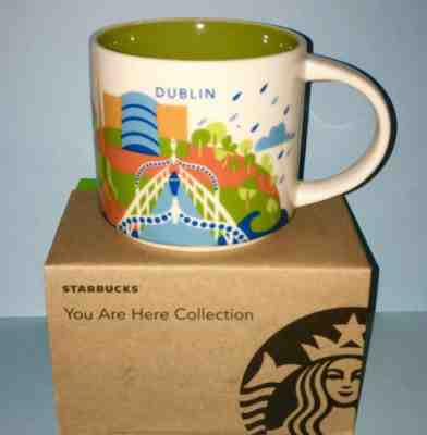 NEW STARBUCKS DUBLIN IRELAND YOU ARE HERE YAH CERAMIC MUG 14oz FREE FAST SHIP - Sold on eBay Nov, 24th 2019 for $59.99