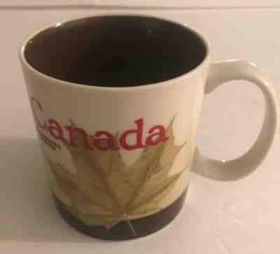 2012 Starbucks Coffee Canada Maple Leaf Country Icon Series Mug 16 oz - Sold on eBay Nov, 24th 2019 for $42.00