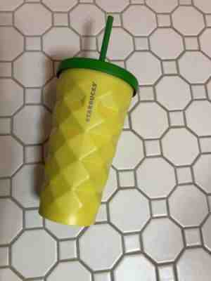 Starbucks Coffee Hawaii Pineapple Tumbler 16 oz Steel Special Edition - Sold on eBay Nov, 24th 2019 for $19.99
