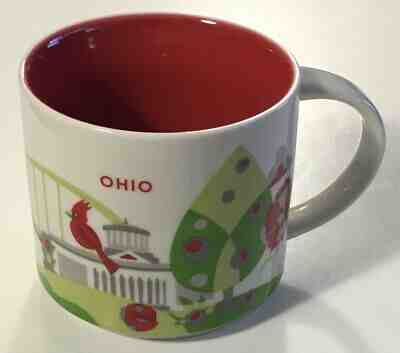 Starbucks 2015 Ohio You Are Here Collection 14oz Coffee Mug / Tea Cup - NEW - Sold on eBay Nov, 24th 2019 for $16.95