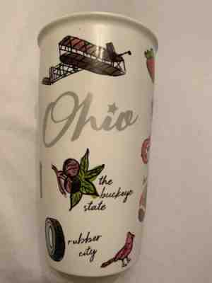 Starbucks Ohio State Local Collection Travel Coffee Cup Mug Limited Edition - Sold on eBay Nov, 23rd 2019 for $42.00