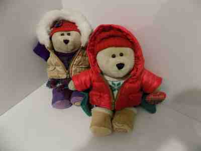 Starbucks Bearista Bears, Pair 2006 - Sold on eBay Nov, 23rd 2019 for $25.00