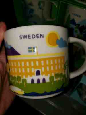 Starbucks Sweden You Are Here 14 oz Mug New with Box Rare - Sold on eBay Nov, 23rd 2019 for $60.00