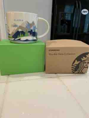 STARBUCKS MUG YOU ARE HERE ALASKA UNUSED - Sold on eBay Nov, 23rd 2019 for $39.99