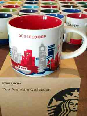 rare mugs Starbucks DUSSELDORF You Are Here (YAH) 14 oz mug with SKU tag - Sold on eBay Nov, 23rd 2019 for $27.95