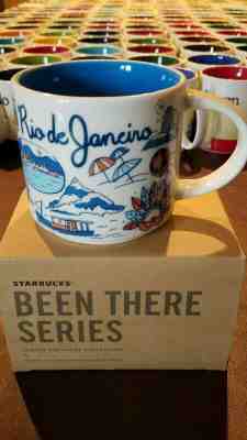 rare mugs Starbucks RIO DE JANEIRO Been There mug 14 oz with SKU tag - Sold on eBay Nov, 23rd 2019 for $34.95