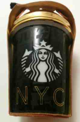 Starbucks 2015 New York City Black & gold Ornament - Sold on eBay Nov, 23rd 2019 for $15.95