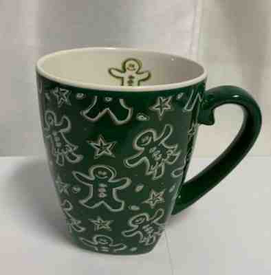 Starbucks Barista Ginger Bread Man Green 2001 Coffee Mug Cup Large 16 oz Holiday - Sold on eBay Nov, 23rd 2019 for $28.80