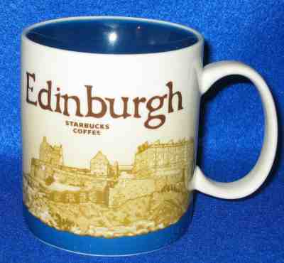 Starbucks Global Icon City Collector Series Coffee Mug, Edinburgh 2013 - Sold on eBay Nov, 23rd 2019 for $45.00