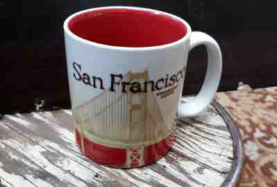 Starbucks SAN FRANCISCO Coffee Mug 2009 Global Icon Collector Series 16 oz. - Sold on eBay Nov, 23rd 2019 for $24.99