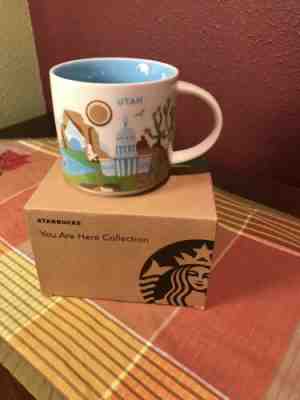Starbucks Utah you Are Here Coffee Mug Cup 14 Oz Collection - Sold on eBay Nov, 23rd 2019 for $35.00