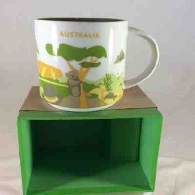 NEW! US SELLER! STARBUCKS You Are Here Australia YAH Fast Ship - Sold on eBay Nov, 23rd 2019 for $44.44