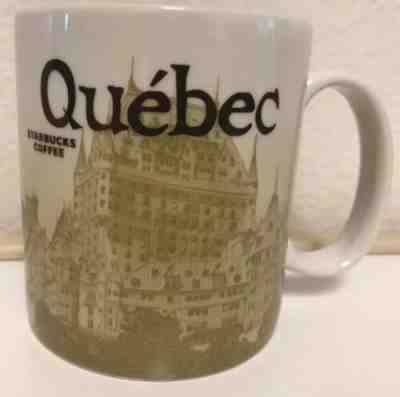 EUC Starbucks Quebec Icon 16 oz mug *Rare Discontinued* - Sold on eBay Nov, 22nd 2019 for $55.00