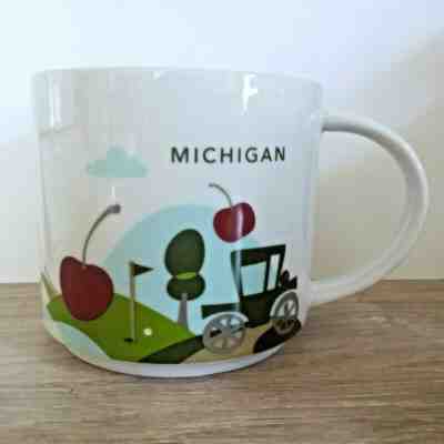 Starbucks You Are Here Series MICHIGAN 2016 Coffee Mug EUC Retired Collectible! - Sold on eBay Nov, 22nd 2019 for $19.95