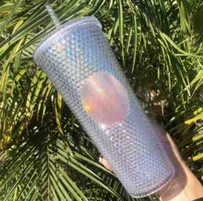 Starbucks 2019 Iridescent Studded Tumbler Platinum Limitied - Sold on eBay Nov, 22nd 2019 for $38.99