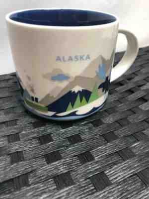 Starbucks You Are Here Alaska Mug 2015 Retired 14 oz (YAH) - Sold on eBay Nov, 22nd 2019 for $29.60