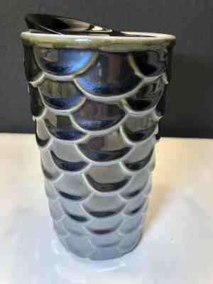 NWOT Starbucks Anniversary 2017 Iridescent Scales Tumbler Travel Mug Cup - Sold on eBay Nov, 22nd 2019 for $21.00