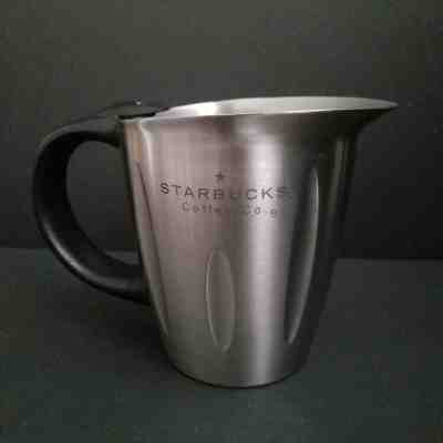 Starbucks Coffee Frothing Pitcher Stainless Steel Creamer Steam Cup 16oz - Sold on eBay Nov, 22nd 2019 for $16.99