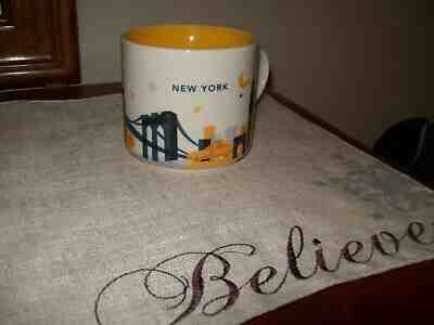 Starbucks New York You are Here Collectors Series Coffee / Soup Mug 14 oz  - Sold on eBay Nov, 22nd 2019 for $15.00