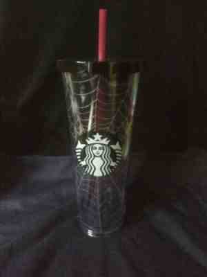 Starbucks Fall 2019 - Spiderweb Halloween Tumbler 24oz New - Sold on eBay Nov, 22nd 2019 for $33.99