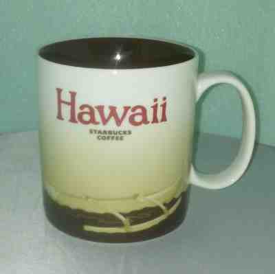 BUY 1,1 FREE Hawaii Starbucks Mug 2008 Collectors Series Coffee Tea Decor - Sold on eBay Nov, 22nd 2019 for $24.99