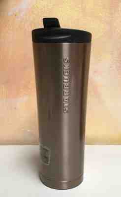 Starbucks 2011 Stainless Steel Travel Tumbler 16 oz with Lid - Sold on eBay Nov, 22nd 2019 for $16.00