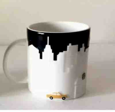 Starbucks New York City Relief Mug 3D Black & White NYC New 16 Oz DISCONTINUED - Sold on eBay Nov, 21st 2019 for $19.99