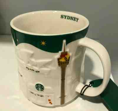 Starbucks Mug Relief ???????? Australia Sydney ????Global City Mug 2015 - Sold on eBay Nov, 21st 2019 for $29.99