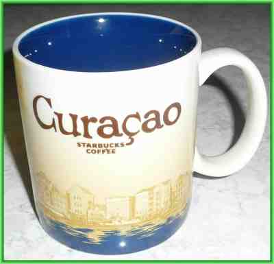 Starbucks Curacao Netherlands Global Icon You Are Here Mug Cup 16oz FREE SHIP