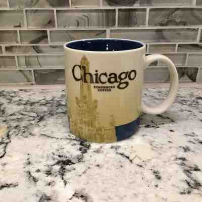 Starbucks Chicago Collector Series City Mug 16 Oz New Without Box - Sold on eBay Nov, 21st 2019 for $22.00