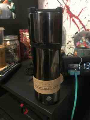 STARBUCKS STAINLESS CHARCOAL BLACK  16oz TUMBLER CHRISTMAS 2018 Sale !!! - Sold on eBay Nov, 25th 2019 for $20.00