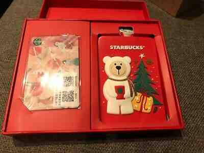 Limited Starbucks Taiwan Gift Card “Xmas VIP Party Card set 2019” w/card holder - Sold on eBay Nov, 25th 2019 for $24.99