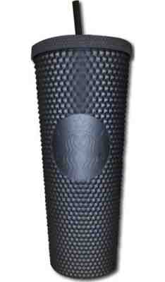 Starbucks Limited Edition Fall 2019 Matte Black Studded Tumbler 24oz In Hand - Sold on eBay Nov, 25th 2019 for $142.50