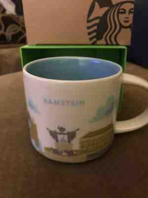 NIB Authentic Starbucks RAMSTEIN Germany Exclusive You are Here Mug w/ Box & Tag - Sold on eBay Nov, 25th 2019 for $39.99
