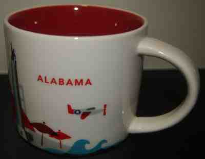 Starbucks Coffee Alabama You Are Here Collection 14 oz City Mug 2016 EUC - Sold on eBay Nov, 25th 2019 for $22.99