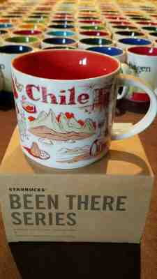 rare mugs Starbucks CHILE Been There mug 14 oz with SKU tag - Sold on eBay Nov, 25th 2019 for $48.95