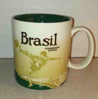 BUY 1,1 FREE Brazil Starbucks Mug / Brasil 2012 Coffee Tea Home Office Decor - Sold on eBay Nov, 25th 2019 for $25.99