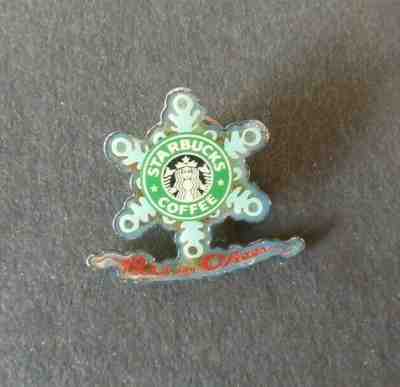 STARBUCKS Holiday PASS the CHEER AWARD PIN with OLD LOGO  *MINT/NEAR MINT* - Sold on eBay Nov, 25th 2019 for $54.75