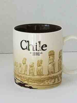 Starbucks Chile Easter Island Collectible Discontinued Mug Rare